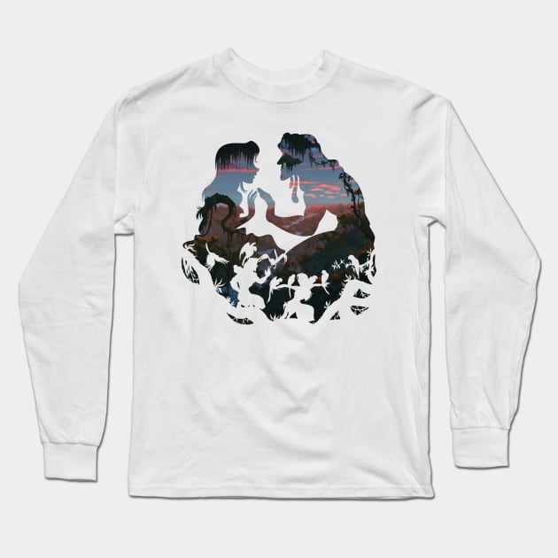 Tarzan and Jane Long Sleeve T-Shirt by Nicole Nichols